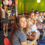 FLS Boston students go out for ice cream