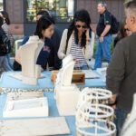 FLS Boston students shop at the open air craft fair