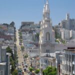 Filbert Street in North Beach, Little Italy, San Francisco