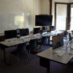 Fisher College Boston computer room