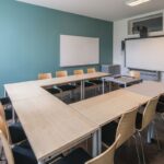 GLS Berlin school classroom with interactive board