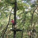GLS students go climbing in the Wuhlheide forest