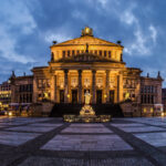 The Gendarmenmarkt at dusk