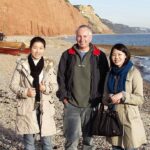Globe English Centre students at the beach