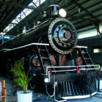 A train inside the Gold Coast Railroad Museum 
