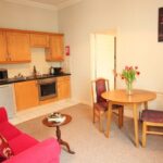 Horner School Baggot Street Apartment kitchen and dining area