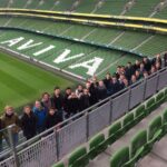 Horner School students visit the Aviva Stadium