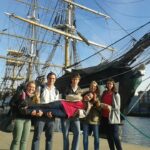 Horner School students visit the Famine Ship