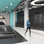 Horner School Dorset Point Student Residence fitness center