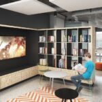 Horner School Dorset Point Student Residence student lounge