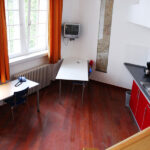 Kitchen of the GLS campus studio apartments