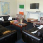 Living room in St. Raphaela's student residence