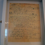 A draft of  the Beatles' "Lucy in the Sky With Diamonds" in LILA
