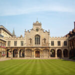 Peterhouse Old Court at Cambridge University
