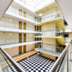 LILA university residence hallways