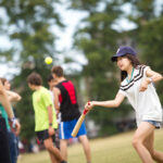 Rounders in the park