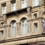 Beatles statues on the building opposite LILA