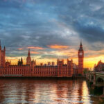 The Houses of Parliament at Westminster
