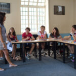 A classroom at Richmond, the American University