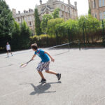 Tennis courts at Richmond, the American University