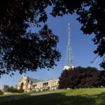 The Alexandra Palace leisure center in Muswell Hill, London