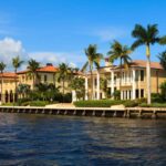 Waterside mansions in Fort Lauderdale