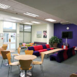 Wimbledon School of English student lounge