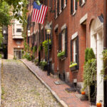 Acorn Street in Boston