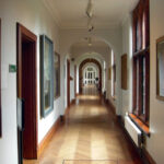 Girton College corridor