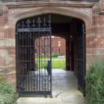 Girton College front gate