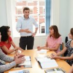 English in Chester school 25+ course students in class