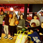 Excel English students go bowling